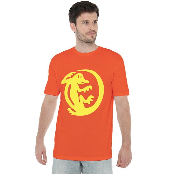 Legends of the Hidden Temple Herr Orange Iguanas T-shirt 4XL Or Orange 4XL