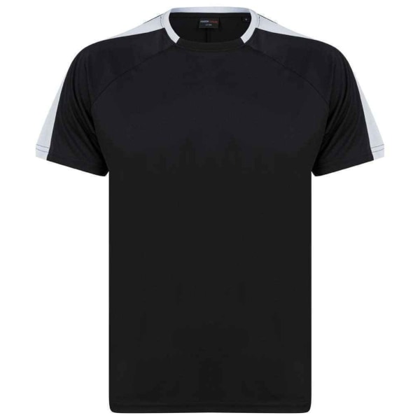 Finden och Hales Unisex Team T-Shirt XXL Svart/Vit Black/White XXL