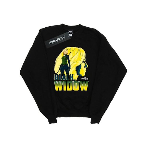 Marvel Dam/Kvinnor Avengers Infinity War Black Widow Karaktär Black XXL