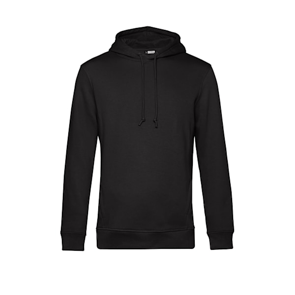 B&C Herr Organic Hoodie M Svart Black M