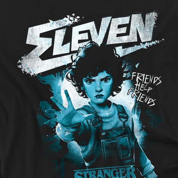 Stranger Things: Tales from ´85 Dam/Dam Eleven Mono Cappe Black M