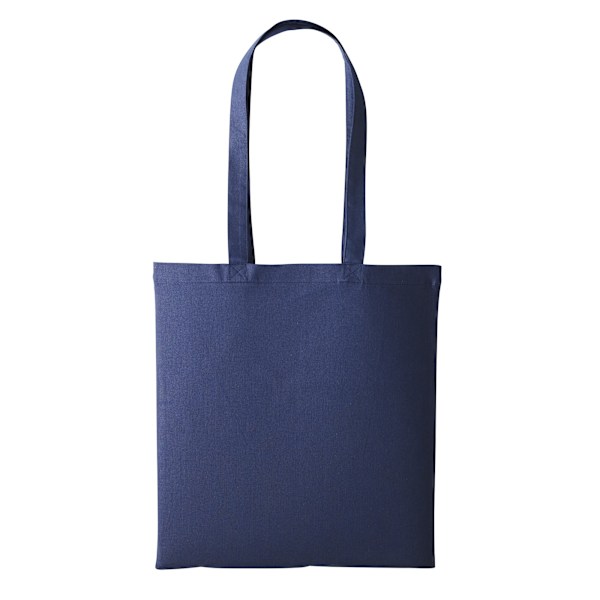 Nutshell Plain Strong Shoulder Shopper Bag (2-pack) One Size Navy One Size