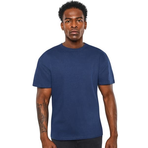 Casual Classic Mens Ringspun Tee 4XL Marinblå Navy 4XL
