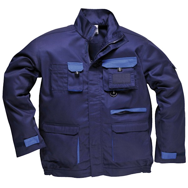 Portwest Herr Kontrast Slitstark Arbetsjacka (TX10) M Nav Navy M