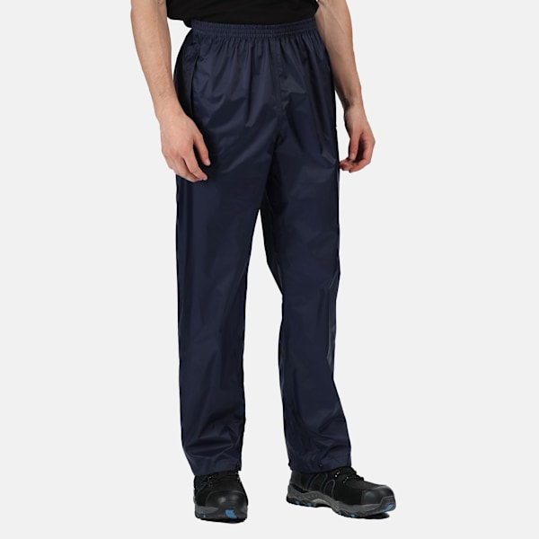 Regatta Pro Packaway Overtrousers M Navy för män Navy M