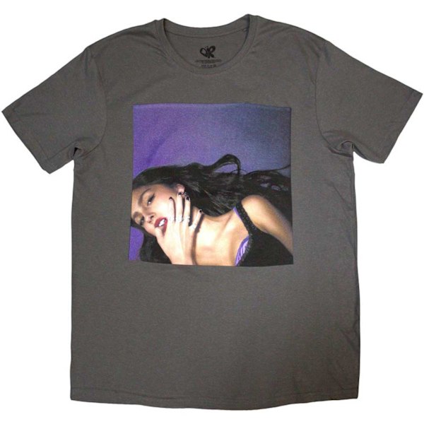 Olivia Rodrigo Unisex Vuxen Guts Album Cover T-Shirt XL Charcoa Charcoal Grey XL