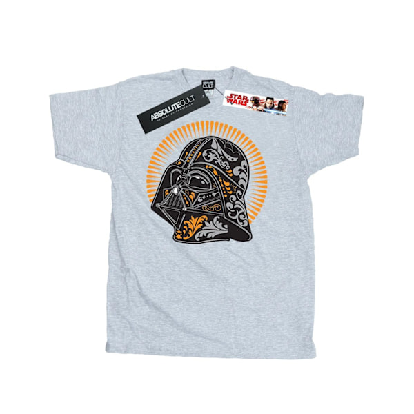 Star Wars Herr Darth Vader Dia De Los Muertos T-shirt M Sports Sports Grey M