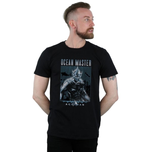 DC Comics Herr Aquaman Ocean Master T-shirt 4XL Svart Black 4XL