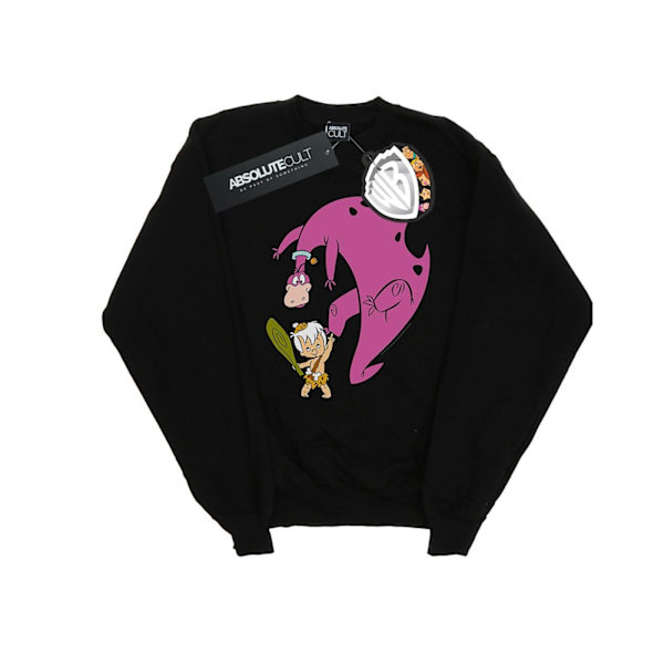 The Flintstones Herr Bamm Bamm Och Dino Sweatshirt L Svart Black L