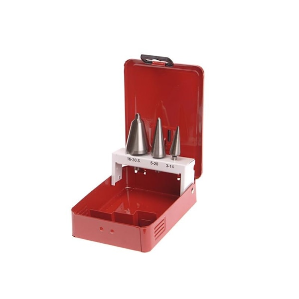 Faithfull HSS Konisk Borrsats 3-pack Flerfärgad Multi Colour Set of 3