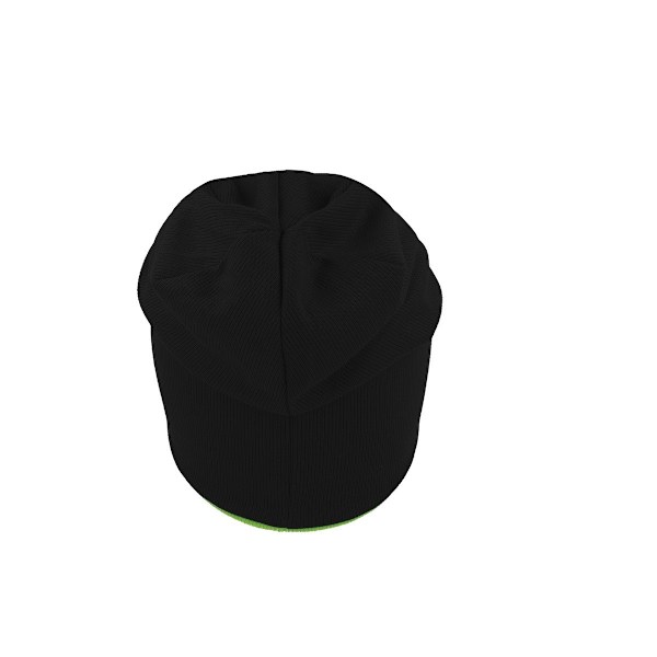 Atlantis Extreme Reversible Jersey Slouch Beanie One Size Svart Black/Safety Green One Size