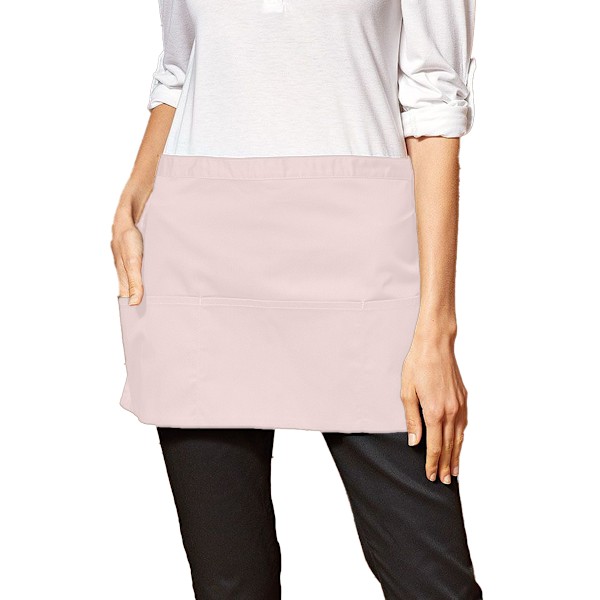 Premier Colours 3-fickor kort förkläde One Size Rosa Pink One Size