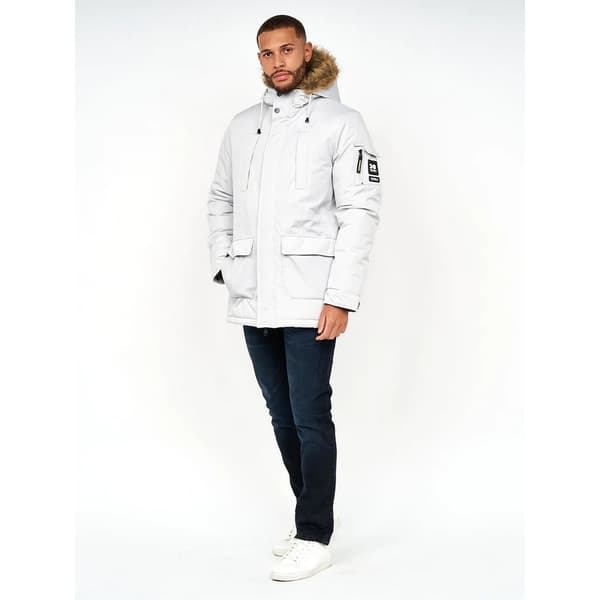Crosshatch Herr Parkmoore Parka L Putty Putty L