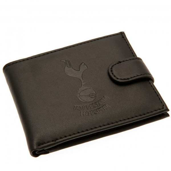 Tottenham Hotspur FC Crest Läder RFID-blockerande plånbok One Size Black One Size
