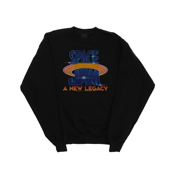Space Jam: A New Legacy T-shirt med filmlogotyp för flickor, 5-6 år, B Black 5-6 Years