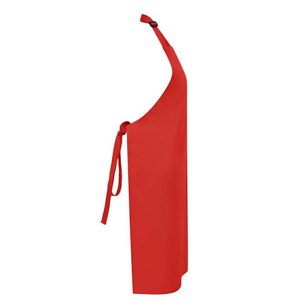 Brand Lab Unisex Vuxen Haklappsförkläde En Storlek Röd Red One Size