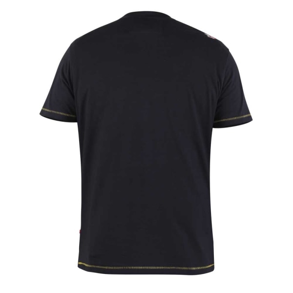 D555 Herr Taunton Neon Kingsize T-shirt 3XL Marin/Sky Blue/Yello Navy/Sky Blue/Yellow 3XL