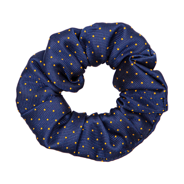 Supreme Products Show Spotted Scrunchie One Size Navy/Gold Navy/Gold One Size