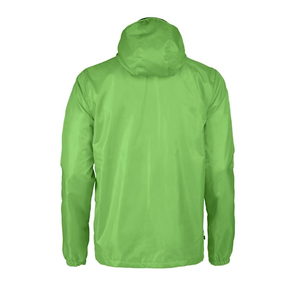 Printer RED Mens Fastplant Vattentät Jacka M Lime Lime M