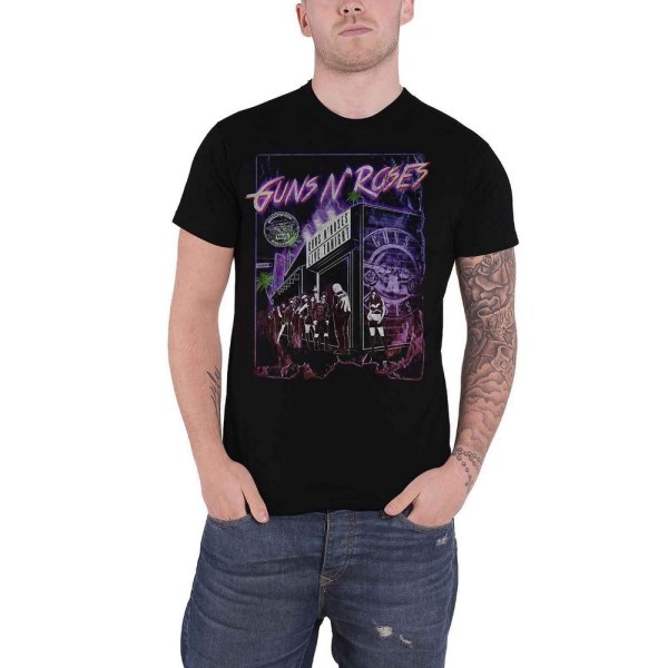 Guns N Roses Unisex Vuxen Sunset Boulevard T-shirt M Svart Black M
