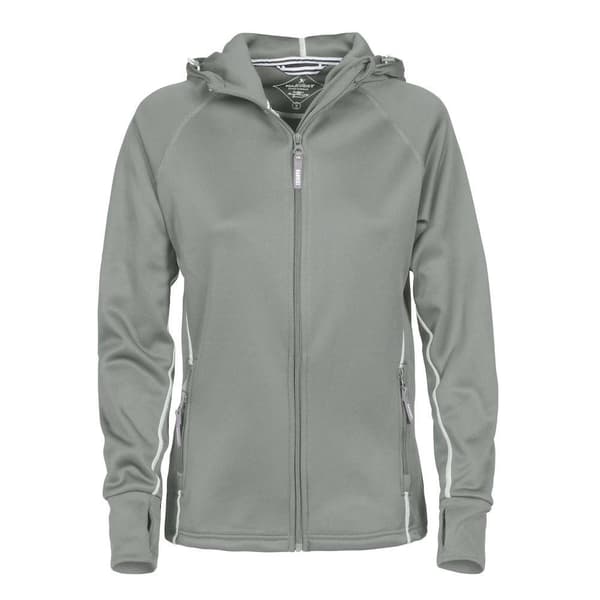 James Harvest Dam Northderry Fleecejacka S Ljusgrå Light Grey S