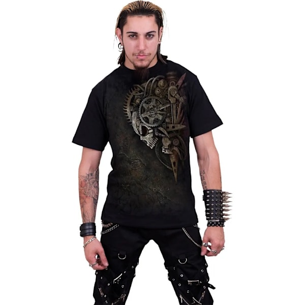 Spiral Direct Unisex Diesel Punk T-shirt M Svart Black M