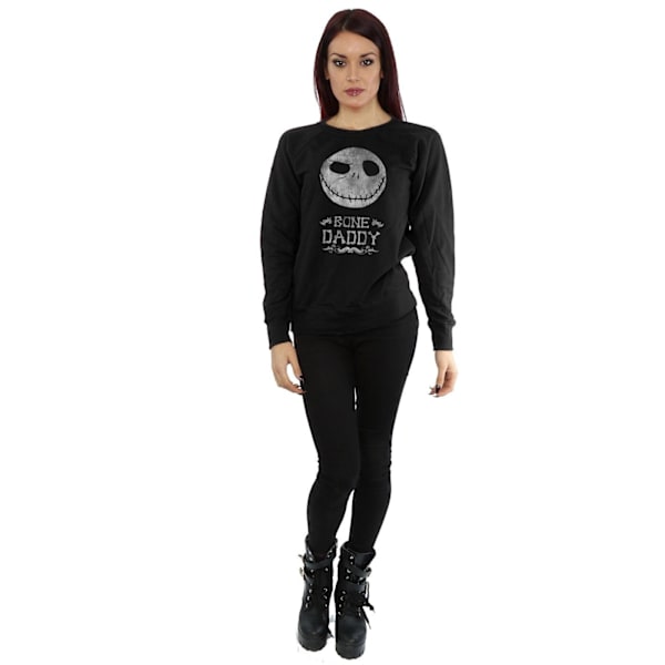 Disney Dam/Damer Mardröm Innan Jul Bone Daddy Sweatshirt Black M