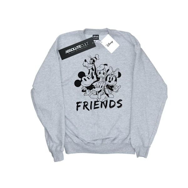 Disney Girls Mickey Mouse And Friends Sweatshirt 12-13 År Sp Sports Grey 12-13 Years