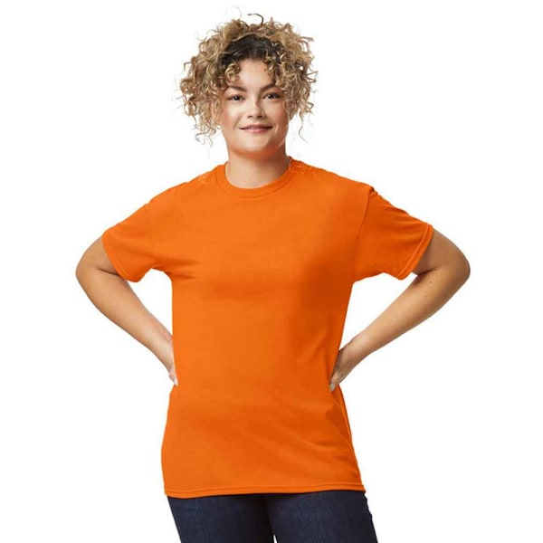 Gildan Unisex Adult Plain DryBlend T-Shirt XL Safety Orange Safety Orange XL