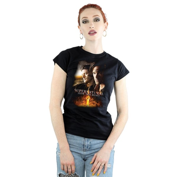 Supernatural Dam/Dam Poster Bomulls T-shirt XXL Svart Black XXL