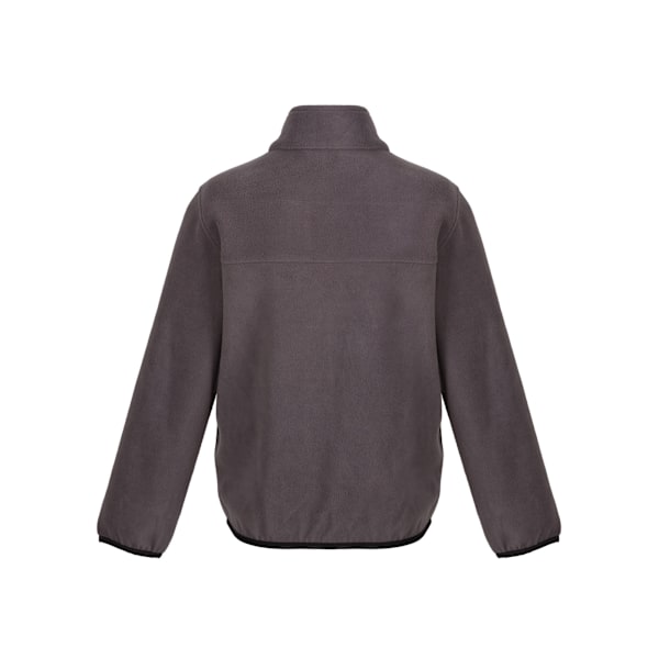 Regjun Boys Microfleece Full Zip Fleece Jacket 3-4 år Seal G Seal Grey/Black 3-4 Years