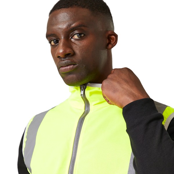 Regatta Professional Herr Full Zip Varselväst M Gul Yellow M