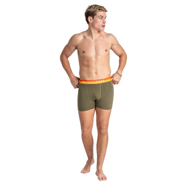 Smith & Jones Jaspin Boxerkalsonger för män (5-pack) M Flerfärgad Multicoloured M