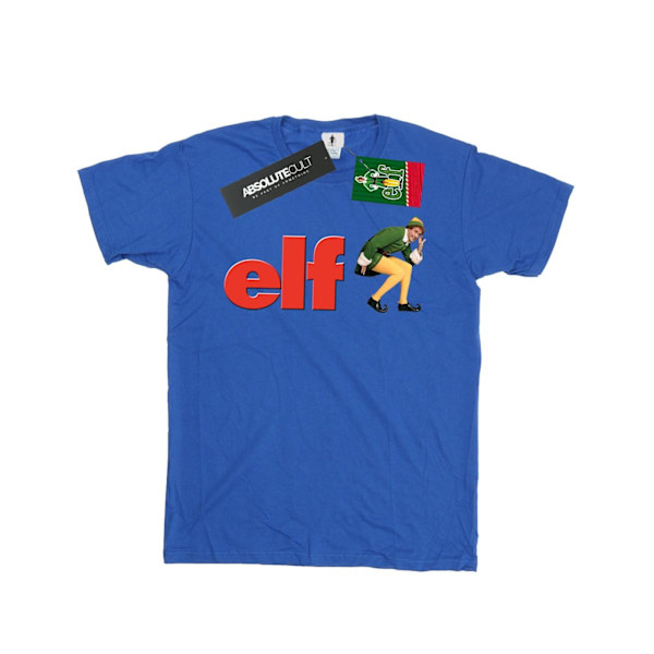 Elf Herr Crouching Logo T-shirt L Royal Blue Royal Blue L