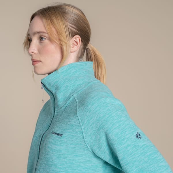 Craghoppers Dam Esk II Half Zip Fleecetopp 6 UK Glaze Glazed Aqua 6 UK