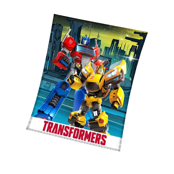 Transformers Fleecefilt Karaktärer One Size Flerfärgad Multicoloured One Size