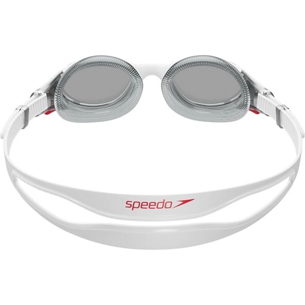 Speedo Mens Biofuse Simglasögon One Size Vit/Röd/Smoke White/Red/Smoke One Size