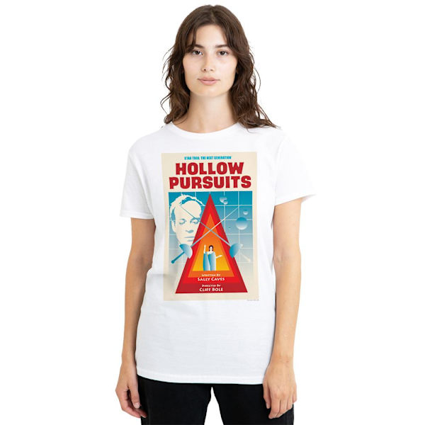 Star Trek Unisex Vuxen The Next Generation Säsong 3 Avsnitt 21 White L