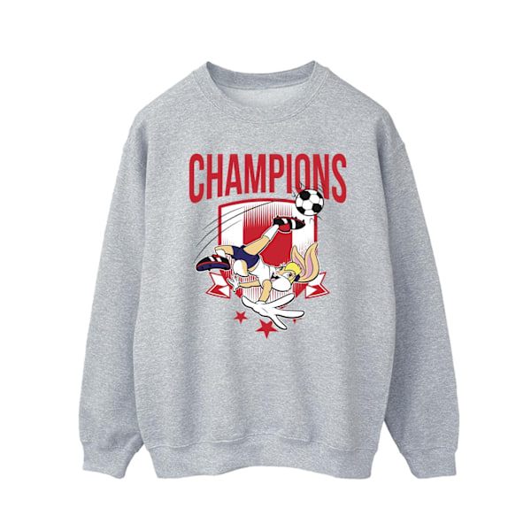 Looney Tunes Mens Lola Football Champions Sweatshirt 5XL Sports Sports Grey 5XL