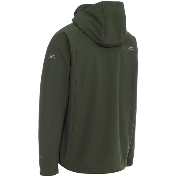 Trespass Mens Accelerator II Vattentät Softshelljacka S Oliv Olive S