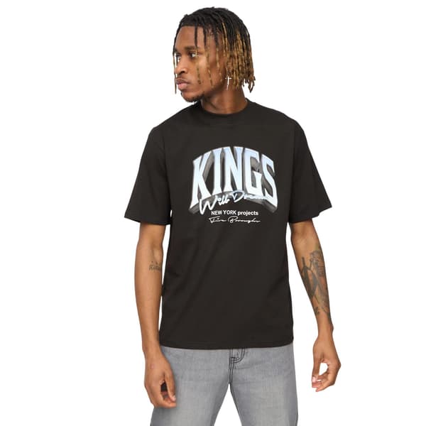 Kings Will Dream Herr Kingteam Oversized T-shirt M Svart Black M