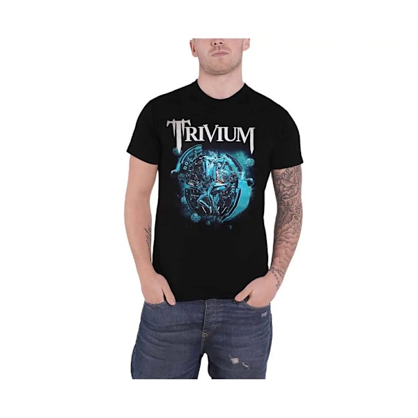 Trivium Unisex Adult Orb T-Shirt S Svart Black S