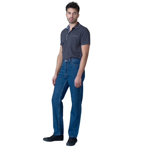 Duke Herr D555 Rockford Comfort Tall Jeans 46XL Stonewash Stonewash 46XL