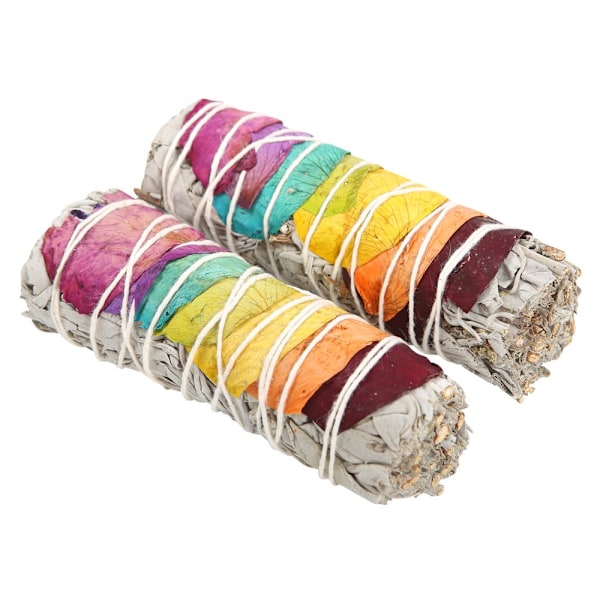 Something Different Rose Petal Sage Smudge Stick Wand (2-pack) Multicoloured One Size
