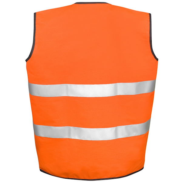 SAFE-GUARD by Result Unisex Vuxen Motorist Hi-Vis Väst L-XL Ora Orange L-XL