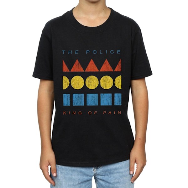 The Police Boys King Of Pain T-Shirt 7-8 år Svart Black 7-8 Years