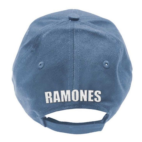 Ramones Unisex Vuxen President Sigill Baseball Cap En Storlek De Denim Blue One Size