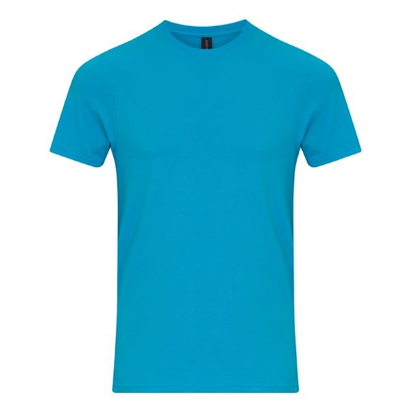 Gildan Unisex Vuxen Enzymbelagd T-shirt L Karibisk Blå Caribbean Blue L