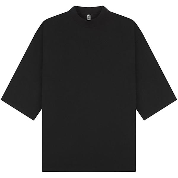 Casual Classics Unisex Vuxen Interlock Kammad Ringspunnen Bomull E Black 4XL