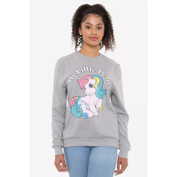 My Little Pony Dam/Dam Rosa Pony Sweatshirt M Heather Gre Heather Grey M